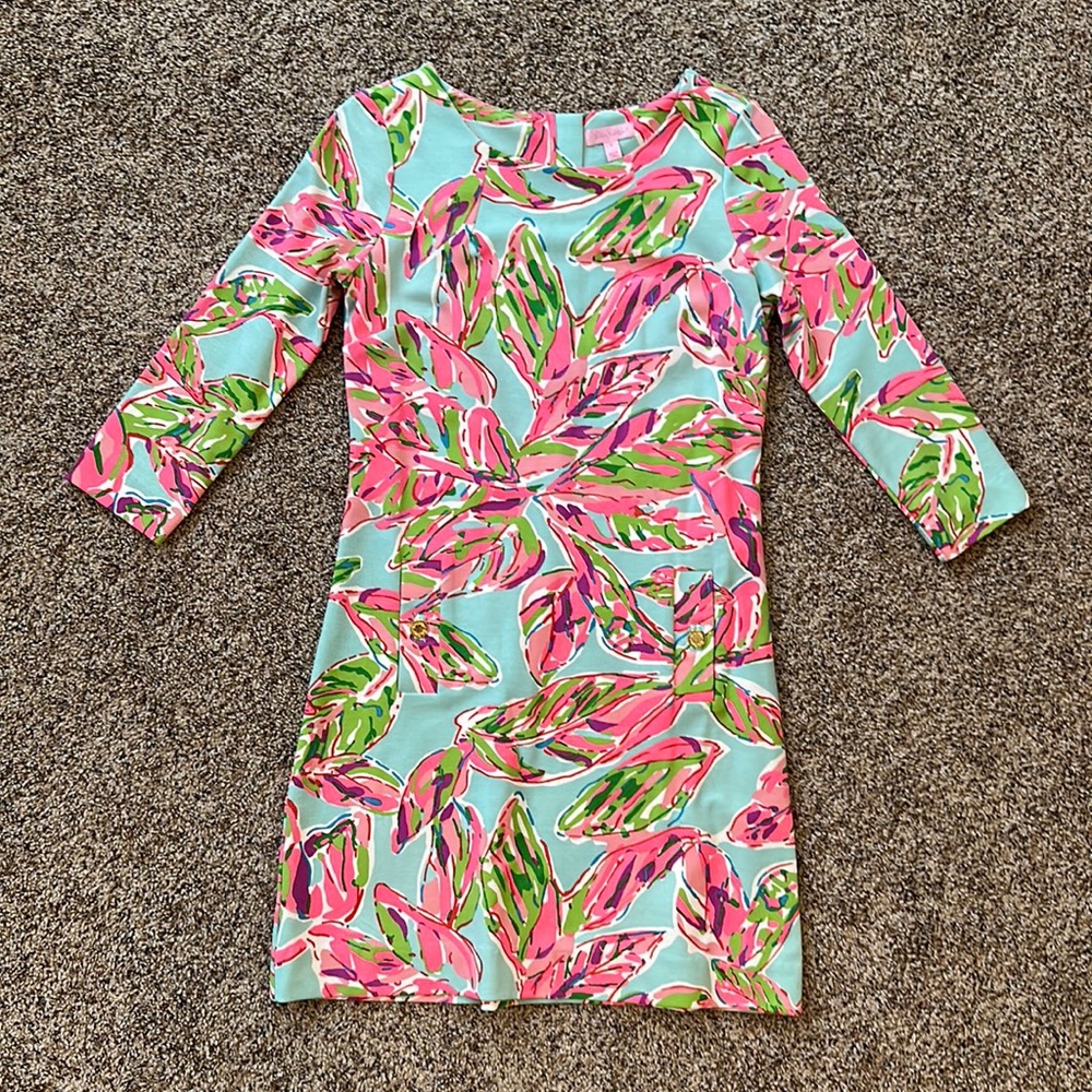 Lilly Pulitzer 3/4 Sleeve Dress